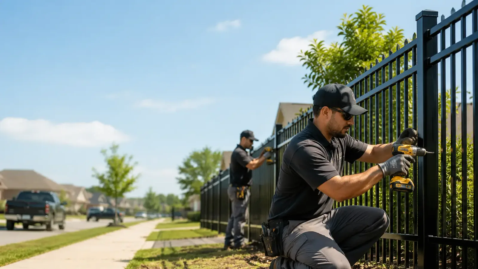Metal Fence Installation in Hanlontown, IA